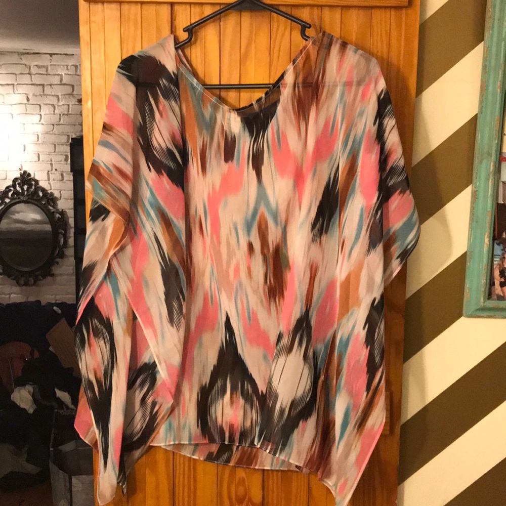 Drape Multicolored Top